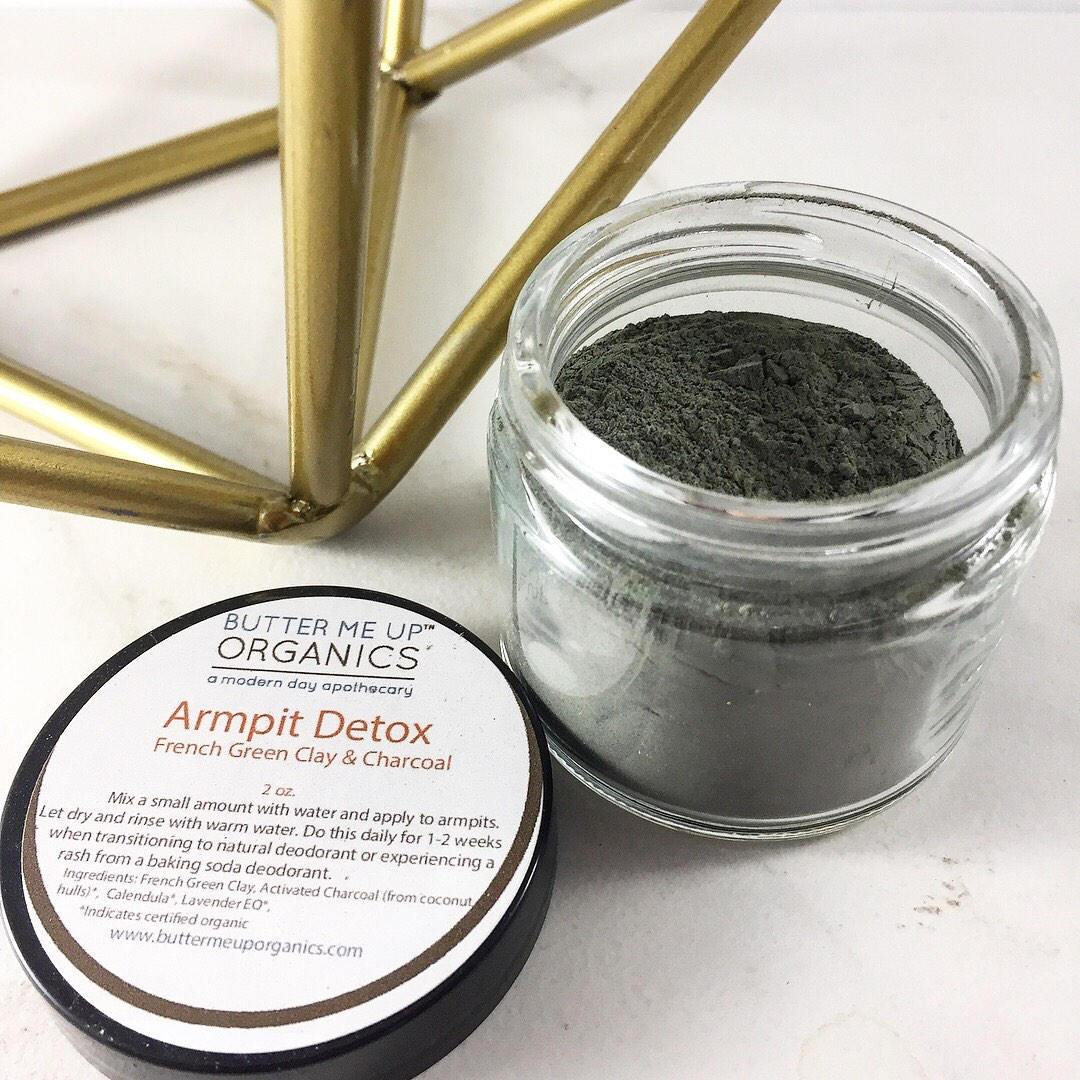 Arm Pit Detox Natural Deodorant - The Cura Way
