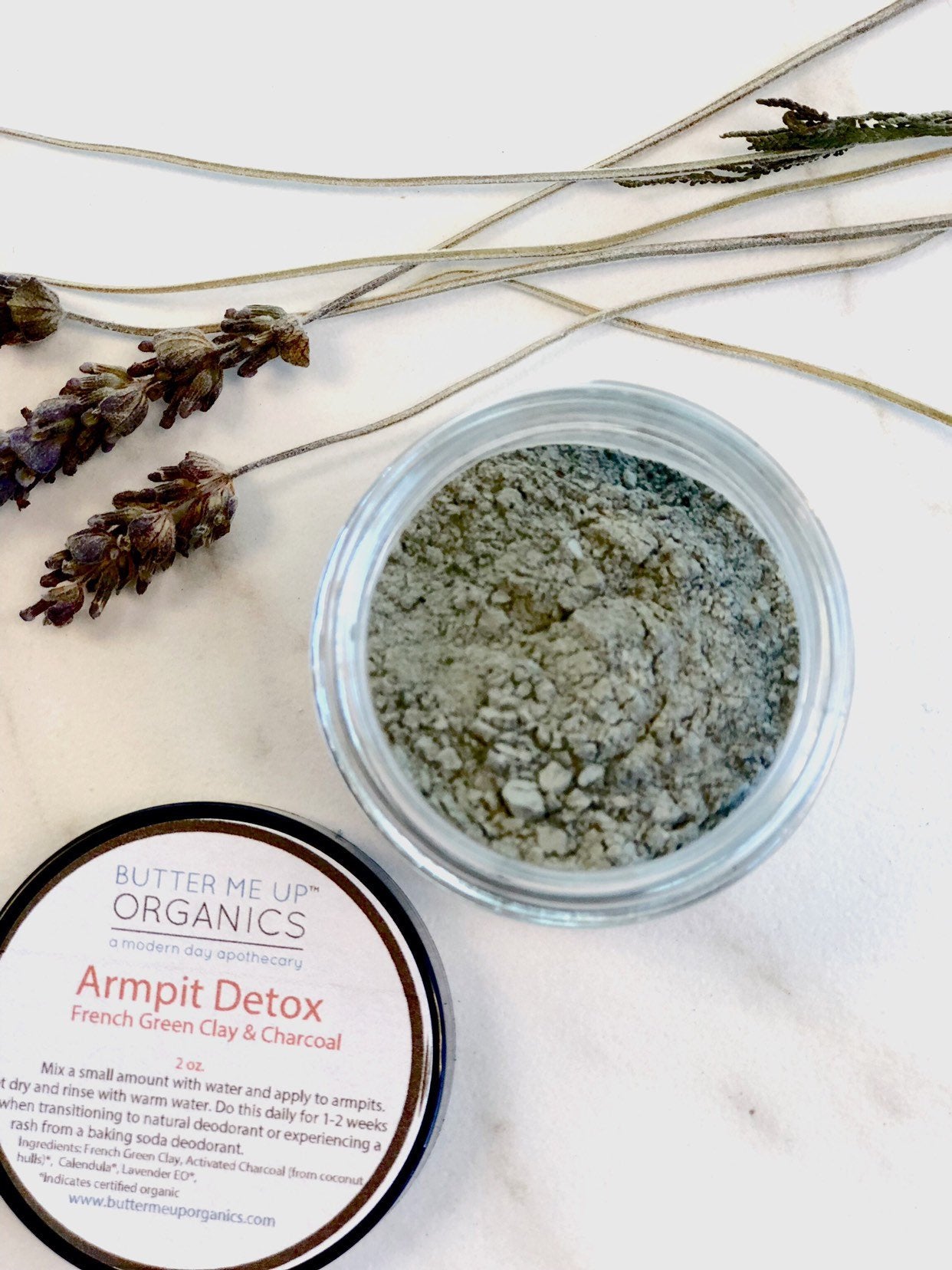Arm Pit Detox Natural Deodorant - The Cura Way