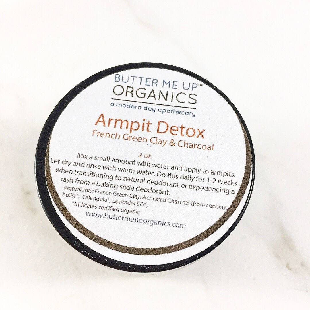 Arm Pit Detox Natural Deodorant - The Cura Way