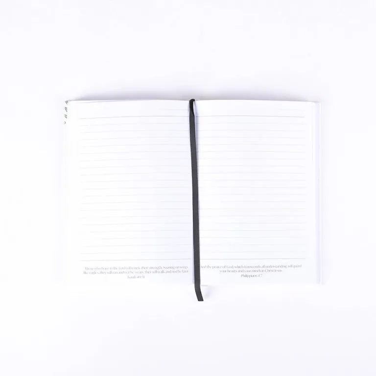Hardbound Journal – Be Still – 196 Pages - The Cura Way