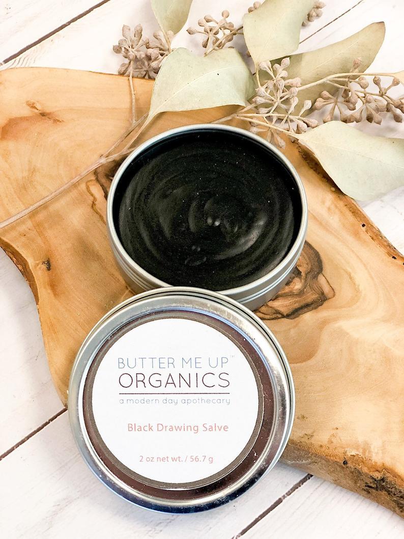 Organic Black Drawing Salve - The Cura Way
