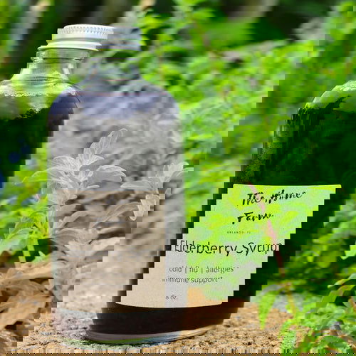 Organic Elderberry Syrup - The Cura Way