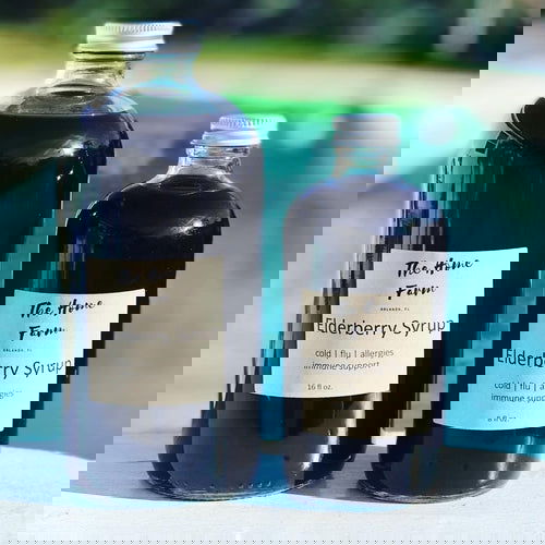 Organic Elderberry Syrup - The Cura Way