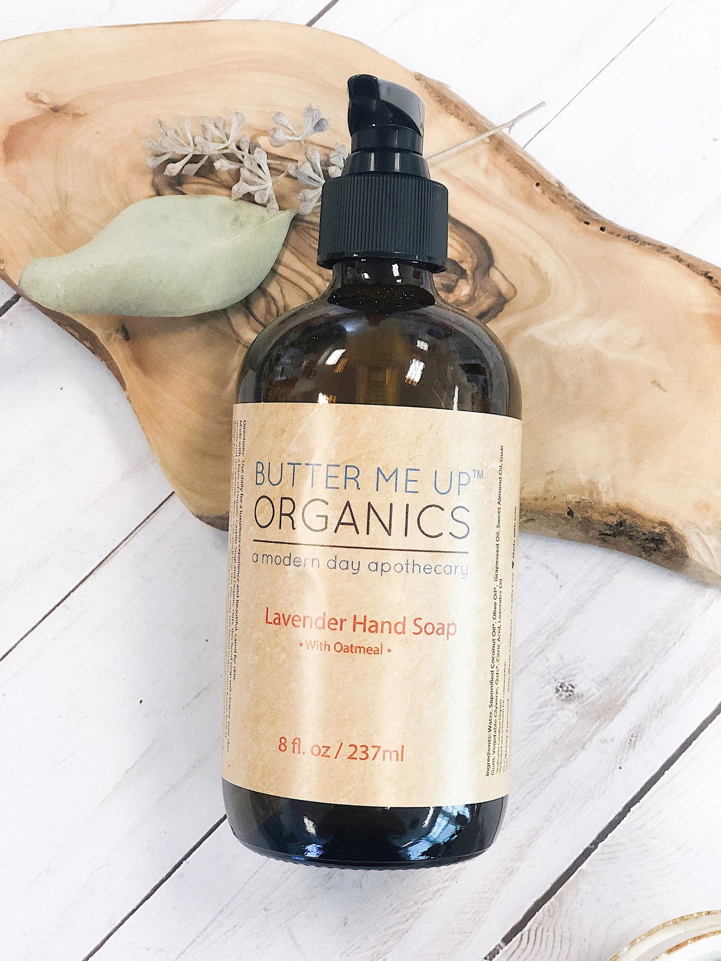 Organic Oatmeal Hand Soap - The Cura Way
