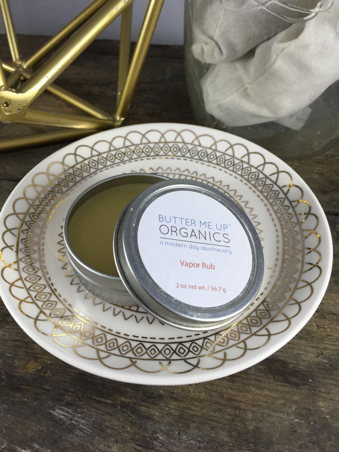 Organic Vapor Rub - The Cura Way