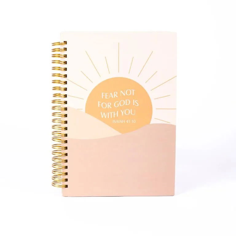 Spiral Bound Journal – Fear Not – 196 Pages - The Cura Way