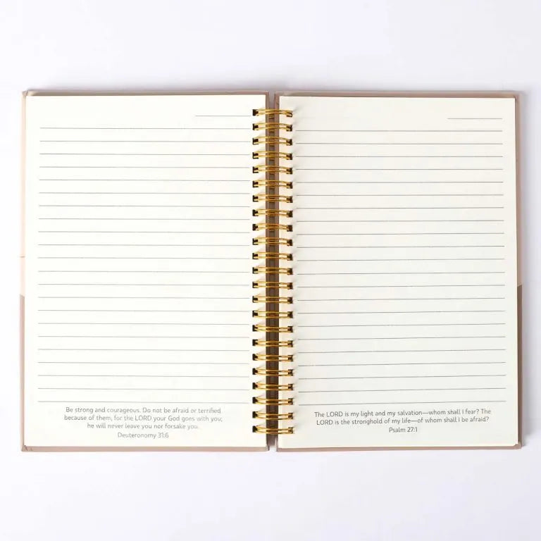 Spiral Bound Journal – Fear Not – 196 Pages - The Cura Way