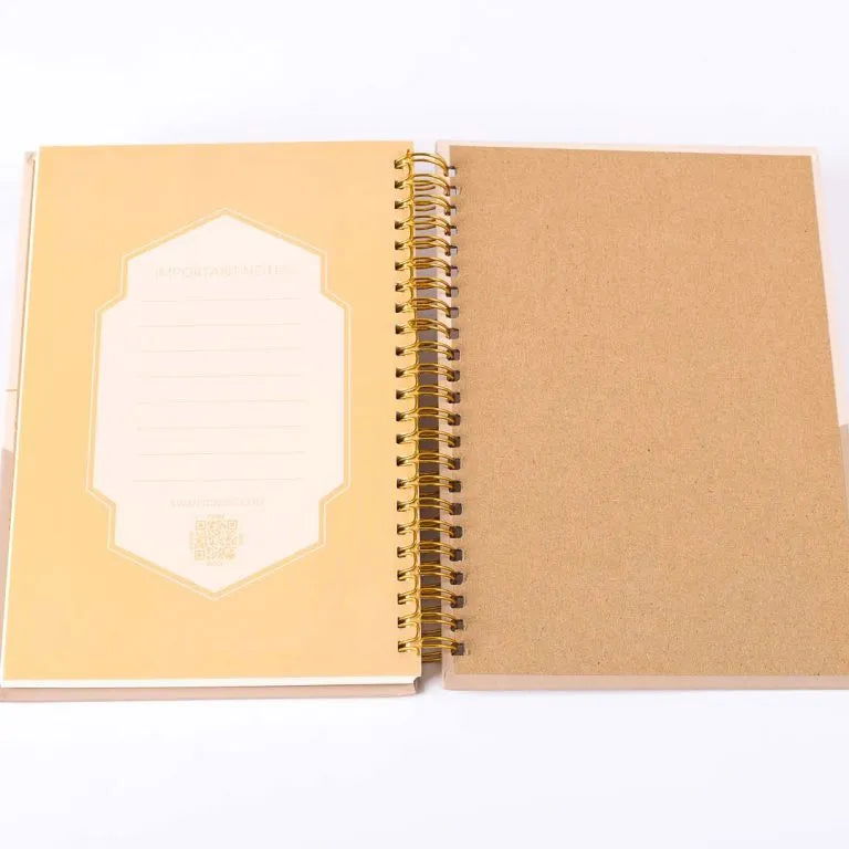 Spiral Bound Journal – Fear Not – 196 Pages - The Cura Way