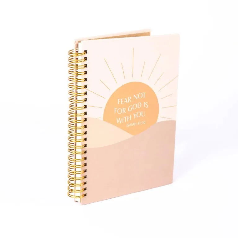 Spiral Bound Journal – Fear Not – 196 Pages - The Cura Way