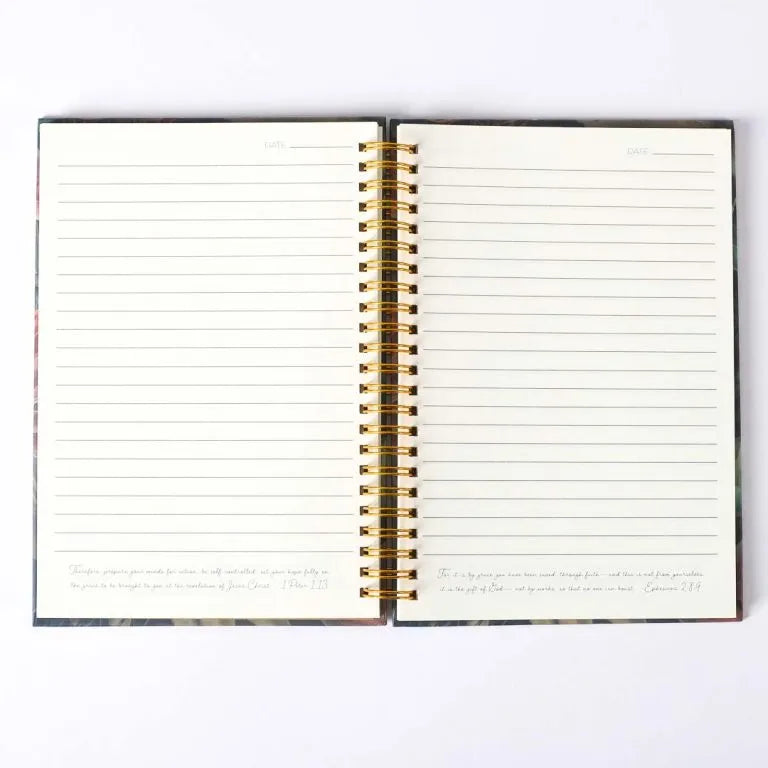 Spiral Bound Journal – Grow in Grace – 196 Pages - The Cura Way