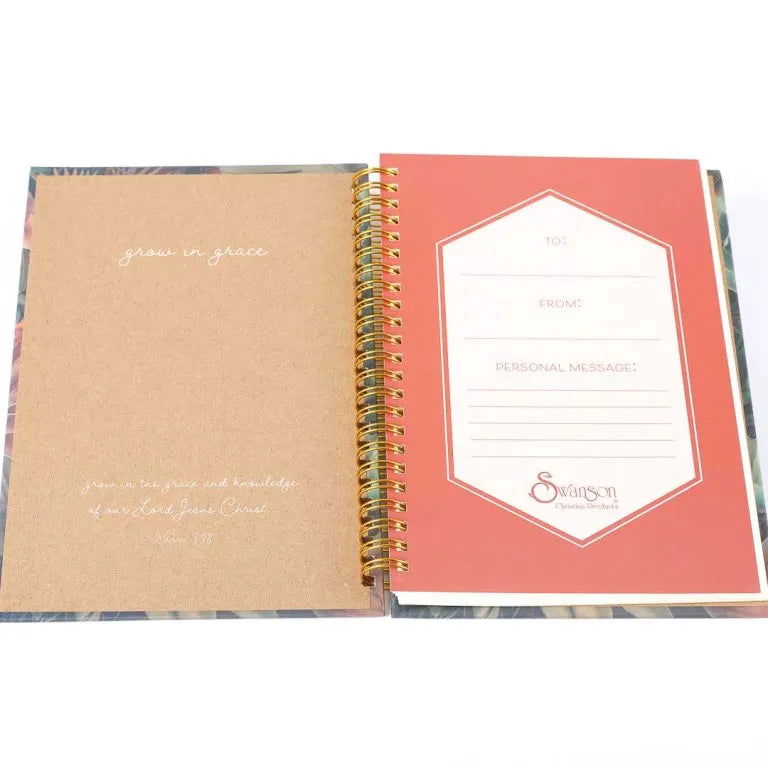 Spiral Bound Journal – Grow in Grace – 196 Pages - The Cura Way
