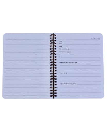 Daily Intentions, Connection, Reflection Journal - The Cura Way