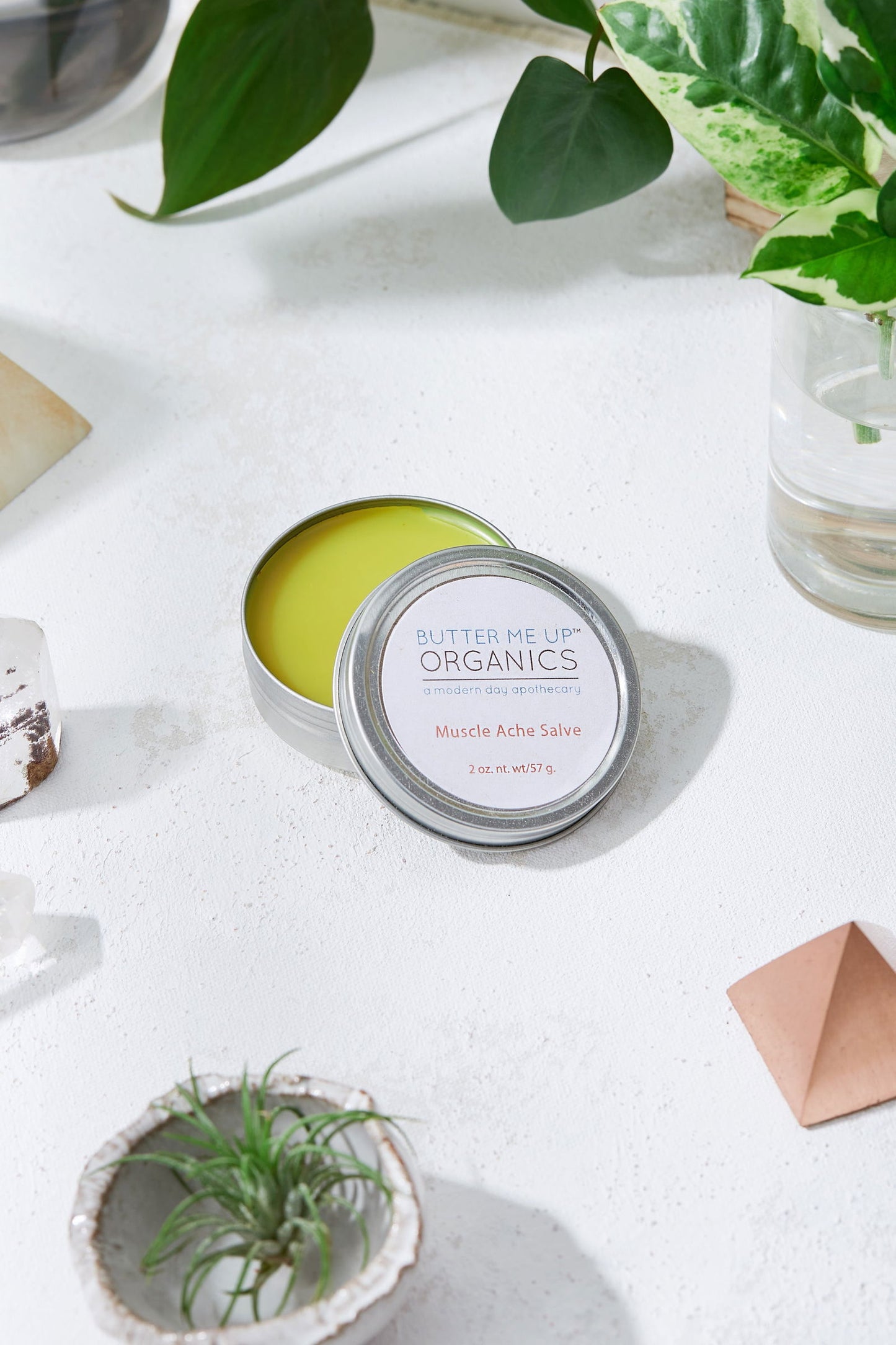 Organic Muscle Ache Salve with Cayenne - The Cura Way