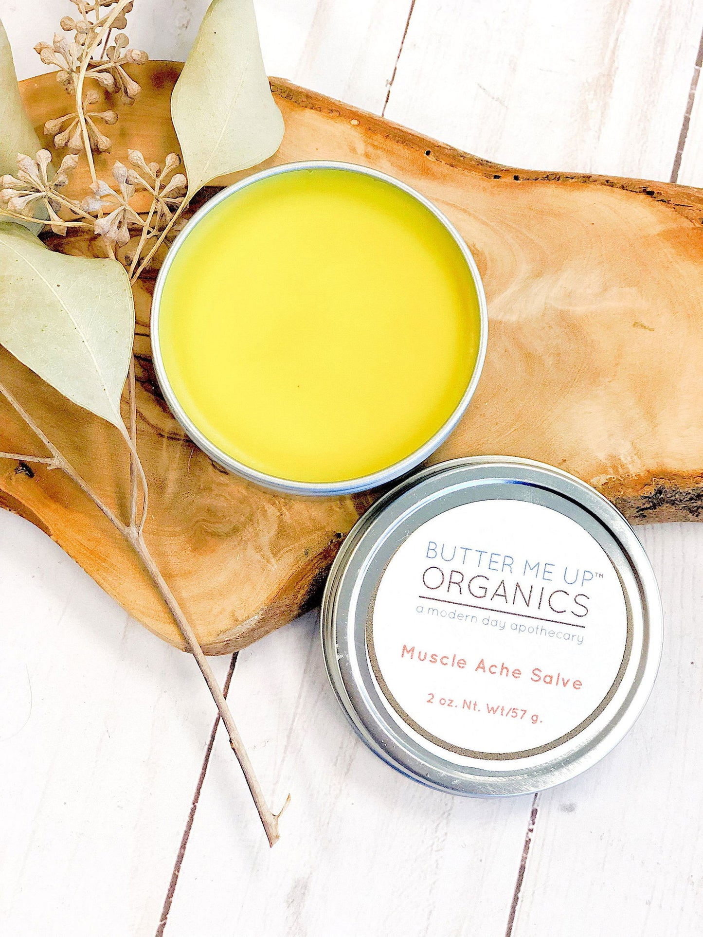 Organic Muscle Ache Salve with Cayenne - The Cura Way