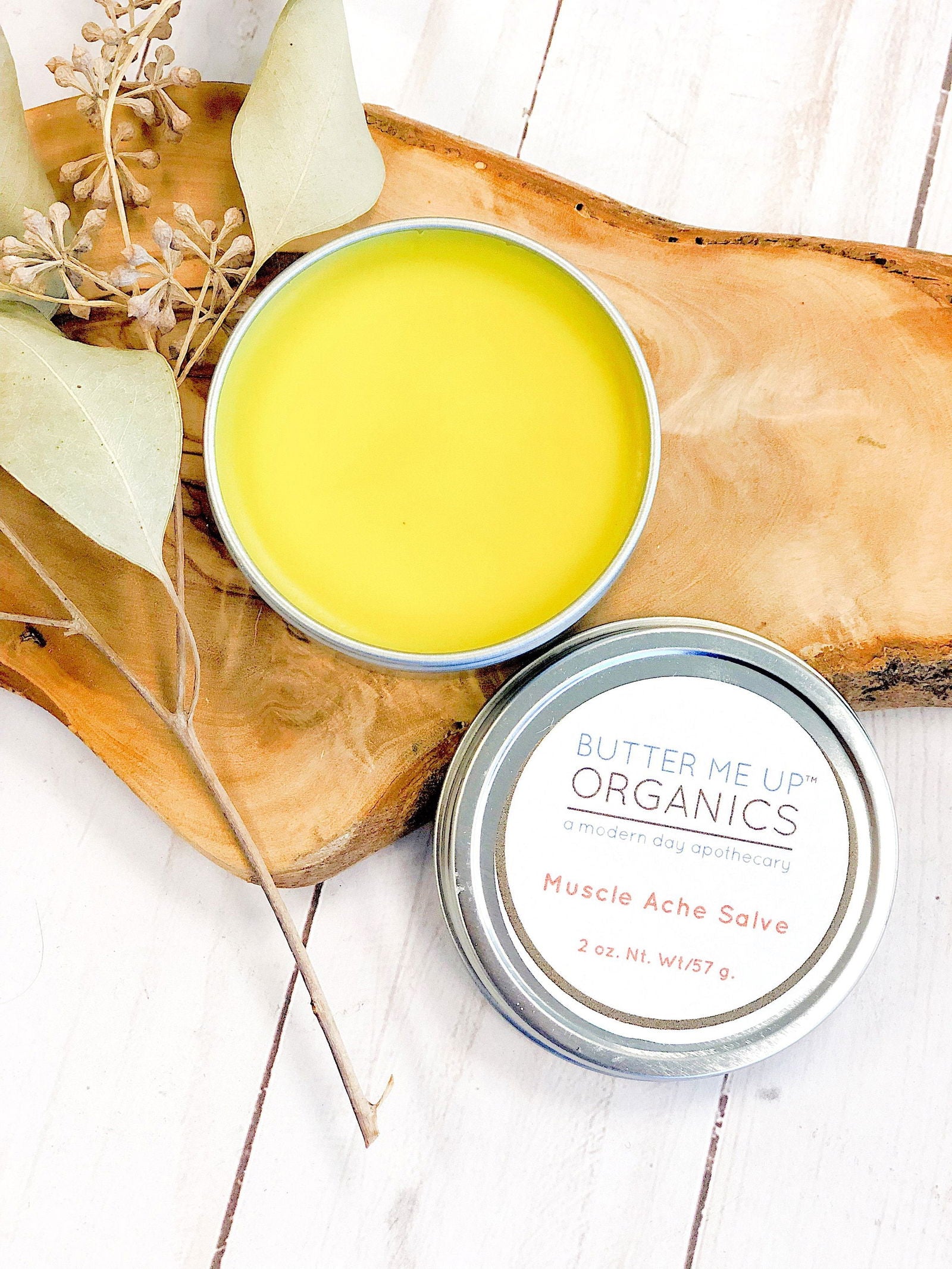 Organic Muscle Ache Salve with Cayenne - The Cura Way