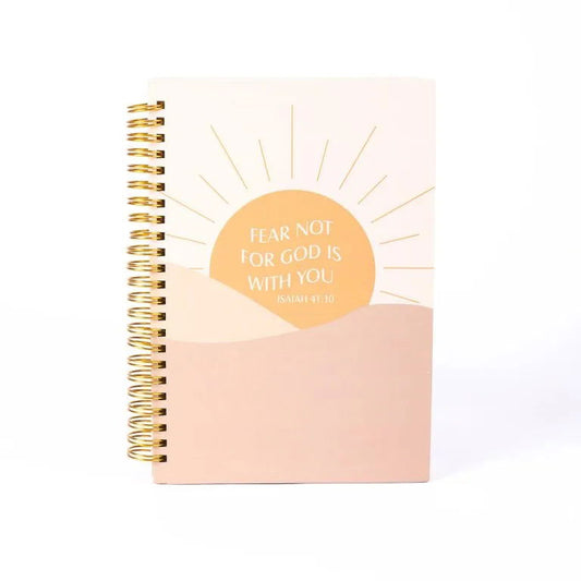 Spiral Bound Journal – Fear Not – 196 Pages - The Cura Way
