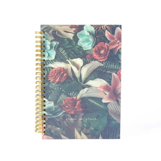 Spiral Bound Journal – Grow in Grace – 196 Pages - The Cura Way